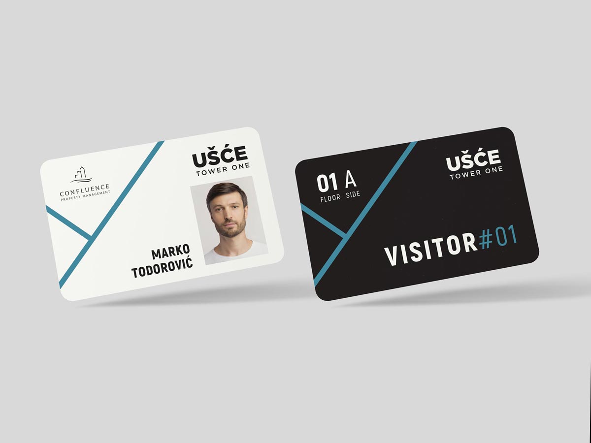 Usce tower one id card